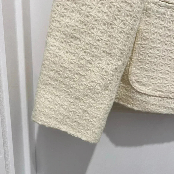 Coldwater Creek Winter White Blazer Like New - Picture 3 of 15